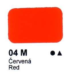 04 M Červená