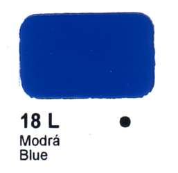 18 L Modrá