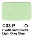 C33 P Světlá šedomodrá