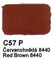 C57 P Červenohnědá
