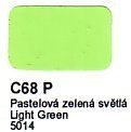 C68 P Patelová zelená světlá CSN 5014