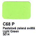 C68 P Patelová zelená světlá CSN 5014 Agama