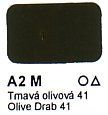 A2 M Tmavá olivová 41