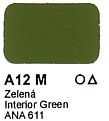 A12 M Green ANA 611 Agama