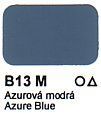 B13 M Azurová modrá