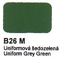 B26 M Uniformovaná šedozelená Agama