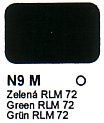 N9 M Zelená RLM 72 Agama