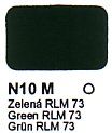 N10 M Zelená RLM 73 Agama