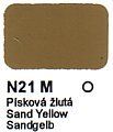 N21 M Písková žlutá