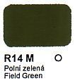 R14 M Polní zelená