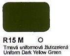 R15 M Tmavá uniformová žlutozelená Agama
