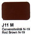 J11 M  Red Brown N 19