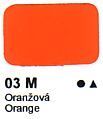 03 M Oranžová