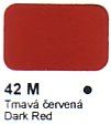42 M Tmavá červená Agama