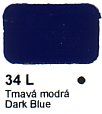 34 L Tmavá modrá Agama