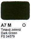 A7 M Tmavá zelená FS 34079 Agama