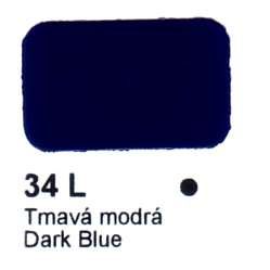 34 L Tmavá modrá
