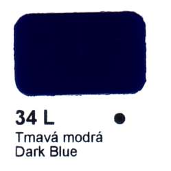 34 L Tmavá modrá Agama