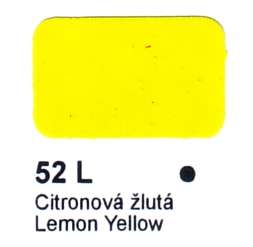 52 L Citronová žlutá Agama