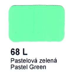 68 L Pastelová zelená