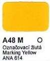 A48 M Označovací žlutá ANA 614 Agama