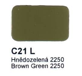C21 L Hnědozelená CSN 2250