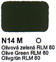 N14 M Olive Green RLM 80 Agama