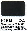 N19 M Black Grey RLM 66