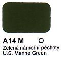 A14 M U. S. Marine Green Agama
