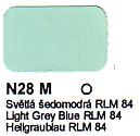 N28 M Light Grey Blue RLM 84 Agama