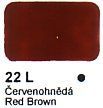 22 L Red brown