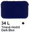 34 L Tmavá modrá