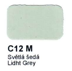 C12 M Světlá šedá