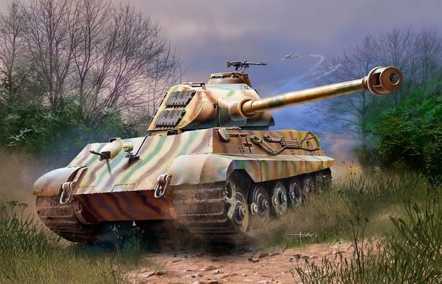 Tiger II Ausf. B (Porsche Prototype Turret) Revell