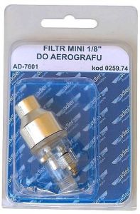 Mini filtr 1/8"- odvodňovač Mar Aerograf