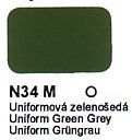 N34 M Uniformová zelenošedá