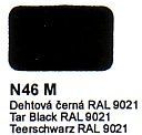 N46 M Dehtová černá RAL 9021